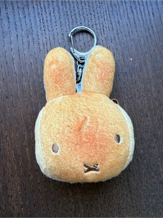 miffy Accessories - Miffy Kitchen Limited Anpan Bread Bun Bag Charm Keychain brown japan